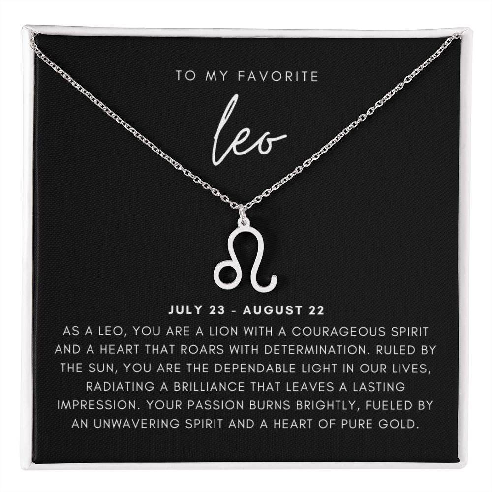 Leo - Zodiac Pendant