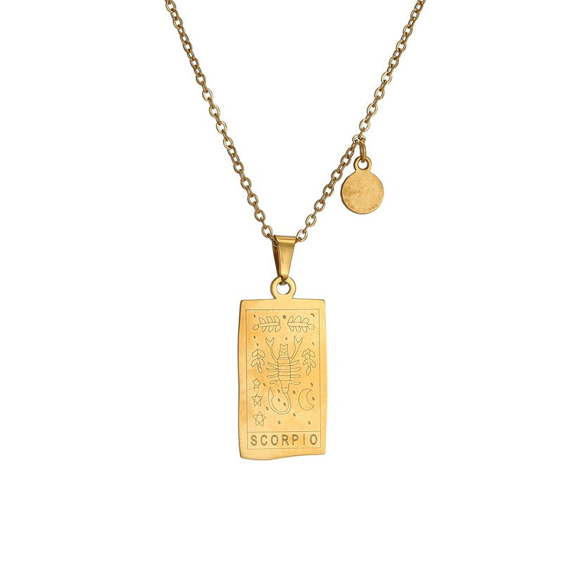 Luna Zodiac Constellation Necklace