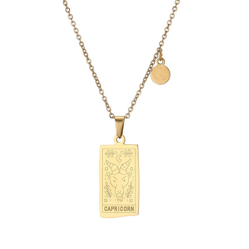 Luna Zodiac Constellation Necklace
