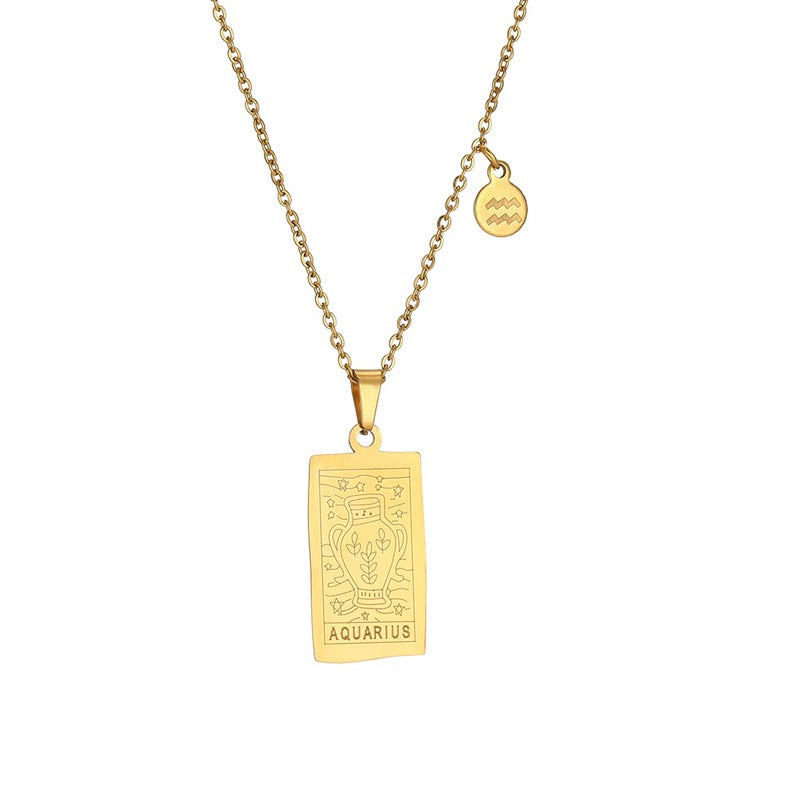 Luna Zodiac Constellation Necklace