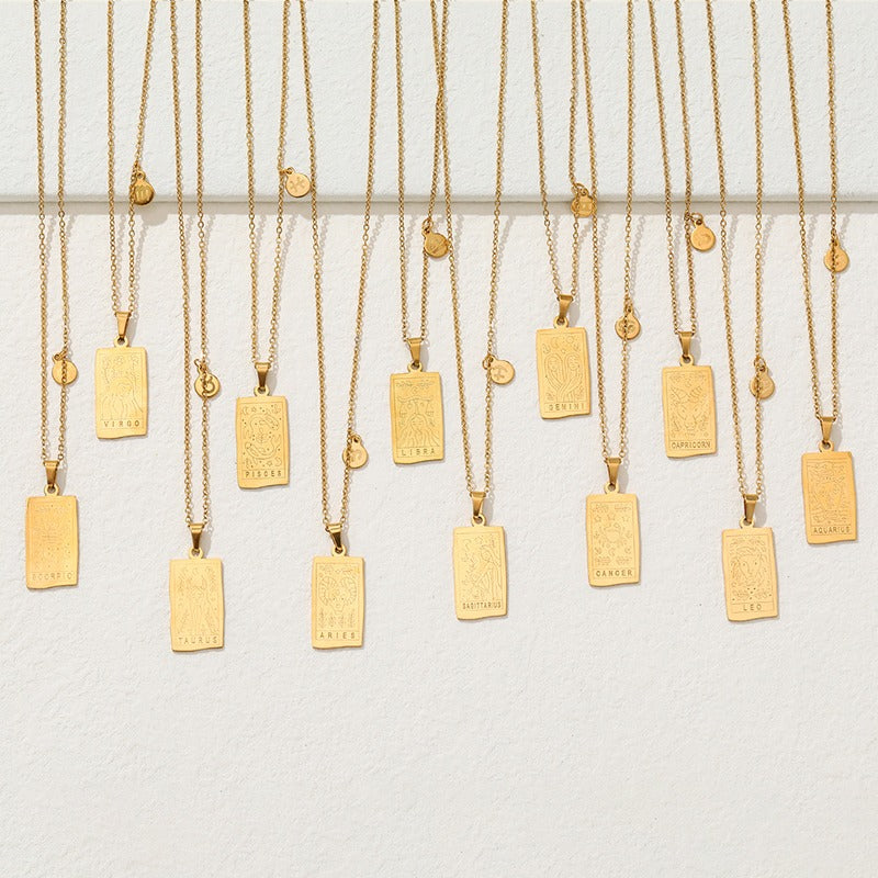 Luna Zodiac Constellation Necklace