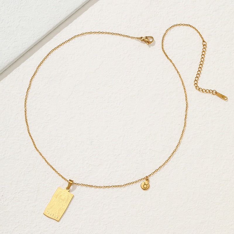 Luna Zodiac Constellation Necklace