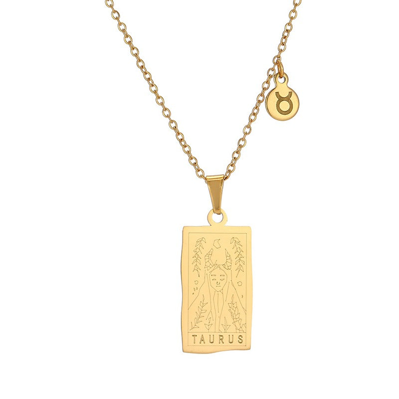 Luna Zodiac Constellation Necklace