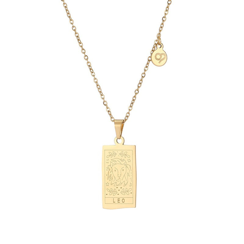 Luna Zodiac Constellation Necklace