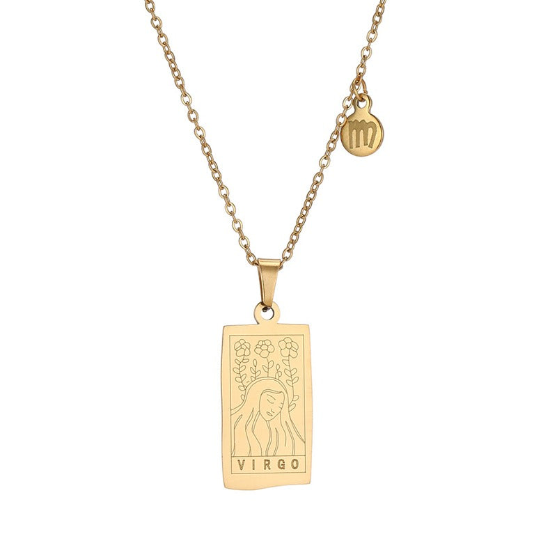 Luna Zodiac Constellation Necklace