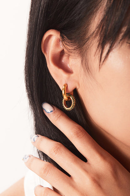 Anjali Double-Hoop Earrings