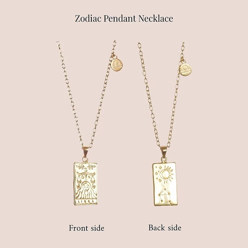 Luna Zodiac Constellation Necklace