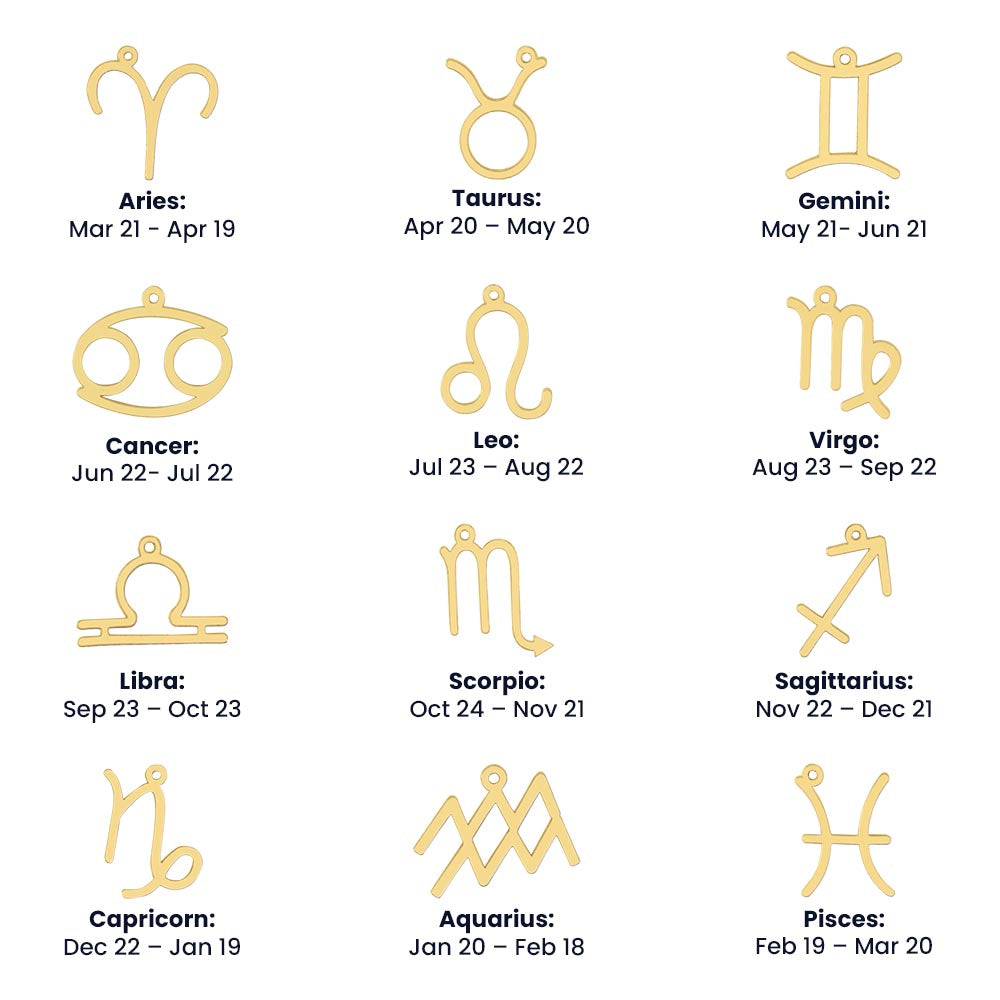 Constellation Necklace, Zodiac Necklace