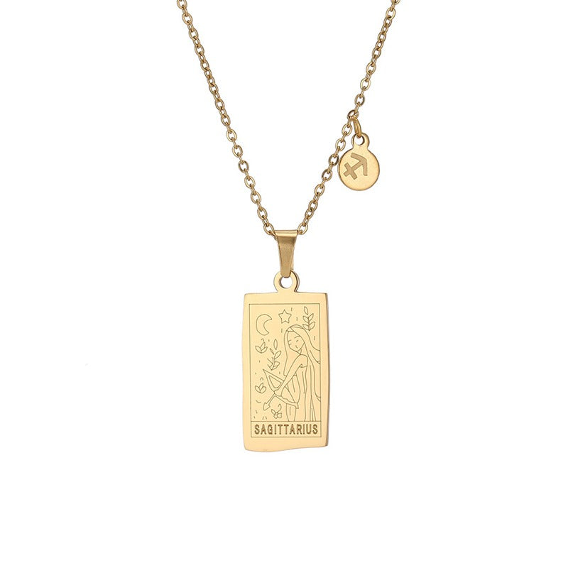 Luna Zodiac Constellation Necklace