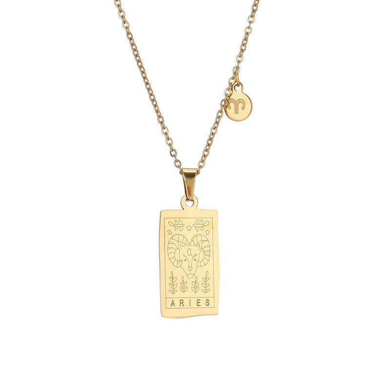 Luna Zodiac Constellation Necklace