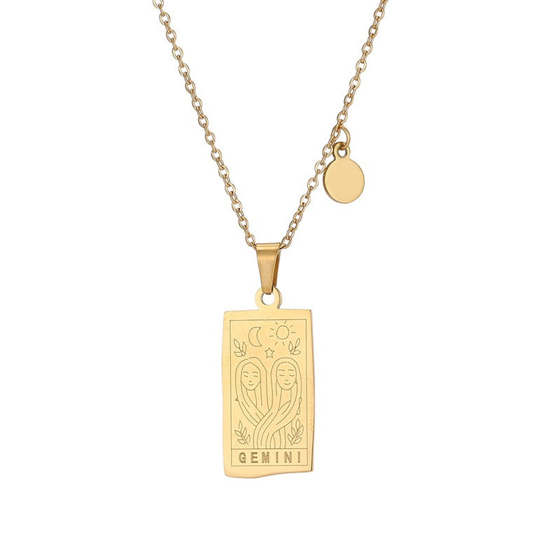 Luna Zodiac Constellation Necklace