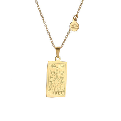 Luna Zodiac Constellation Necklace